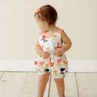 Baby Romper Bubble Vintage Style