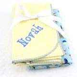 Flannel Receiving Blankets Personalized
