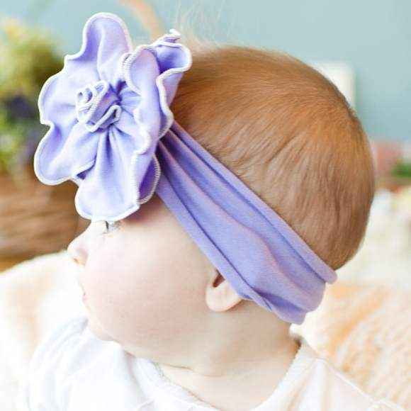 758 New baby headband flowers 233 Sweet Handmade Baby and Girl Headband   Lemonade Couture 