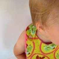 Modern Girl Baby Bib
