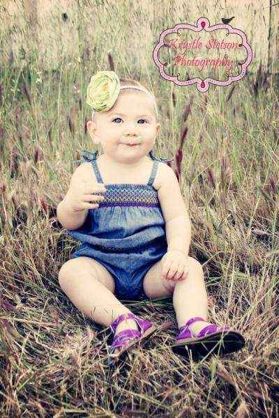 Baby Girl Photo Props on Baby And Girl Headband Soft