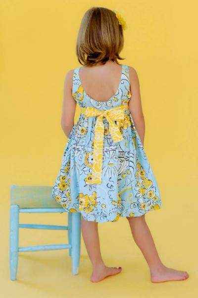 Baby Boutique Dresses on Children S Boutique Dress Lemonade Couture