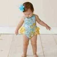 Baby Girl One Piece Outfit Vintage Style