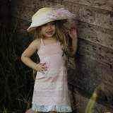 Girls Dress Vintage Style Beautiful