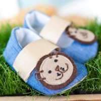 Handmade Baby Infant Boy Modern Lion Shoes