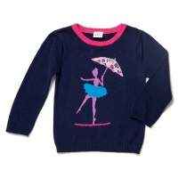 Tightrope Ballerina Baby Girl Sweater