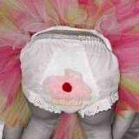 Cupcake Baby and Toddler Girls Birthday Tutu Bloomers and Diaper Cover