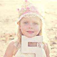 Tea Party Vintage Style Baby and Girls Birthday Crown (American Made)