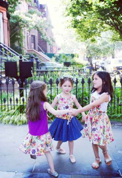 Blue Vienna Toddler Girls Twirl Skirt with Tulle Under Layer