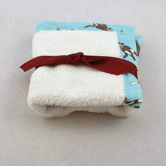 Sock monkey security blanket cheap