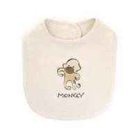 Monkey Baby Nickname Baby Girl and Boy Bib (Organic Cotton)