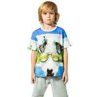 Dreaming Short Sleeve Big Boys Dog Tee (Organic Cotton)