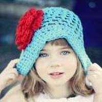 Blue Joy Baby Girl Hat