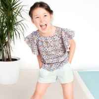 Coconut Girls Trendy Modern Cali Shorts (American Made)