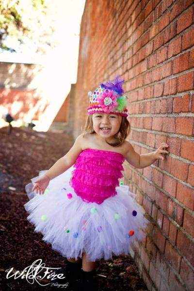 Pom Pom Tulle Baby and Girls Boutique Tutu (American Made)