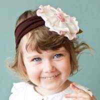 Sweet Magnolia Girls Flower Headband (American Made)