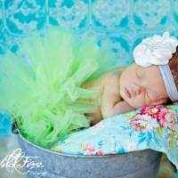 Sassy Green Tulle Baby and Toddler Girls Boutique Tutu