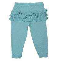 Glacier Baby Girl Super Soft Ruffle Leggings (Organic Bamboo)