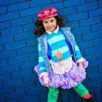 Lavender Chiffon Girls Boutique Pettiskirt