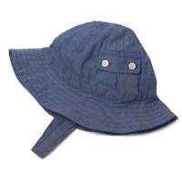 Chambray Baby and Little Kids Sun Hat