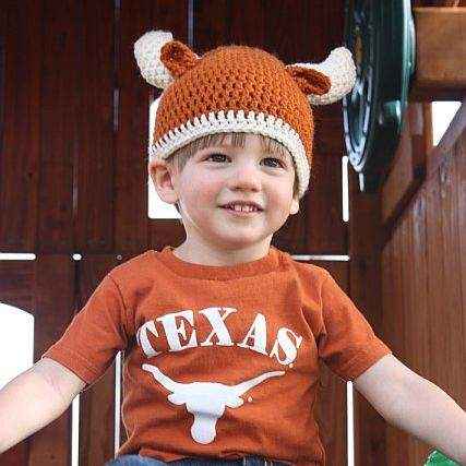 Longhorn Baby and Toddler Boy and Girl Hat (American Made)