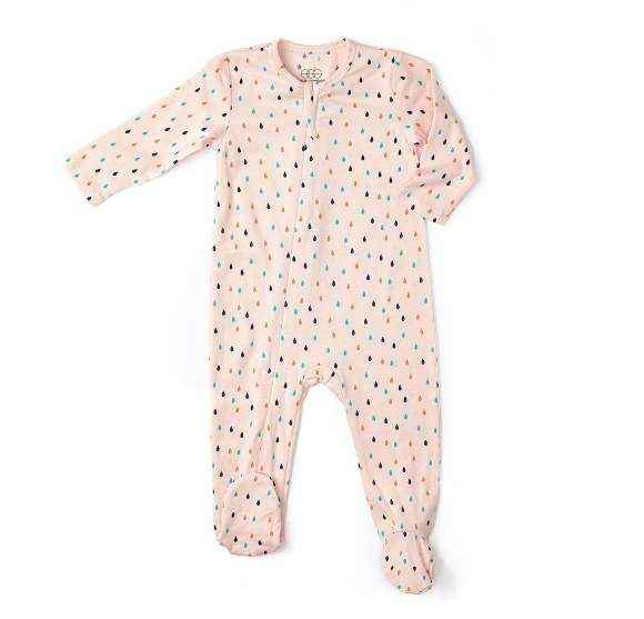 Modal Cotton Baby Girl Pajamas - Lemonade Couture