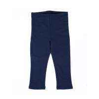 Navy Modal Baby and Little Girls Leggings