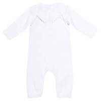 Angel Wing White Long Sleeve Baby Jumpsuit