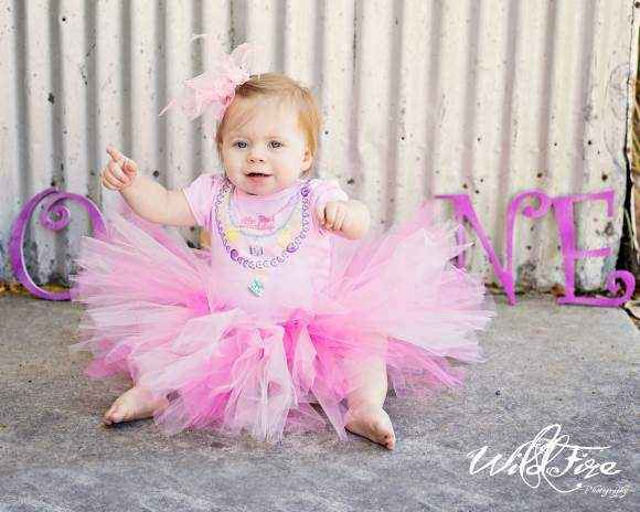 Perfectly Pink Tulle Baby Girl Boutique Tutu (American Made)