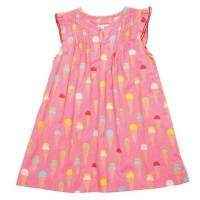 Ice Cream Sleeveless Girls Dress