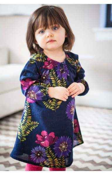 Brooke Long Sleeve Baby Girl Dress