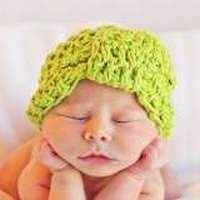 Lime Baby and Toddler Girls Cloche Hat