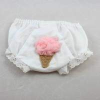 Ice Cream Baby and Toddler Girls Tutu Bloomers and Diaper Cover (American Made)